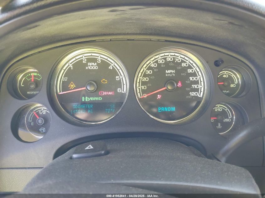 2011 Chevrolet Tahoe Hybrid VIN: 1GNSKDFJXBR194343 Lot: 41952041