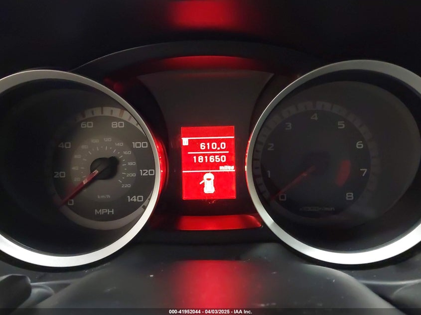 2009 MITSUBISHI LANCER VIN: JA3AU26U29U036243