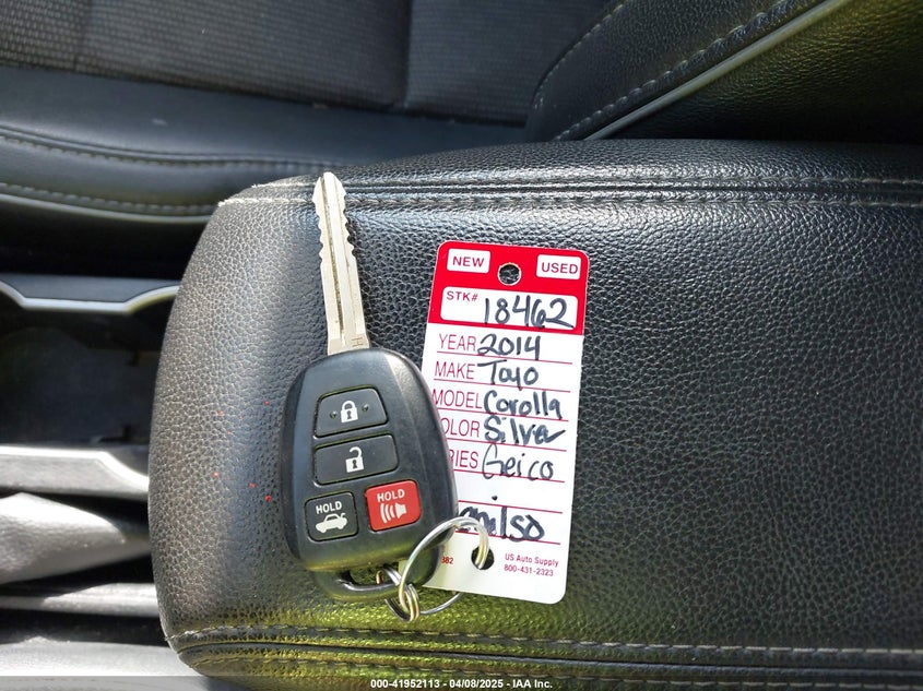 2014 TOYOTA COROLLA S PLUS - 2T1BURHE5EC153777