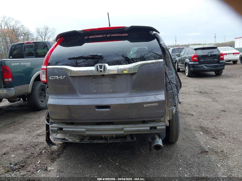 2016 HONDA CR-V TOURING - 5J6RM3H9XGL009484