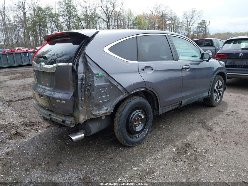 2016 HONDA CR-V TOURING - 5J6RM3H9XGL009484