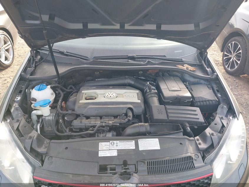 2012 VOLKSWAGEN GTI VIN: WVWHD7AJ2CW306044