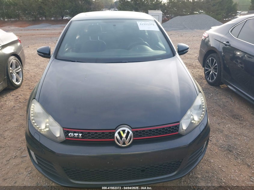 2012 VOLKSWAGEN GTI VIN: WVWHD7AJ2CW306044