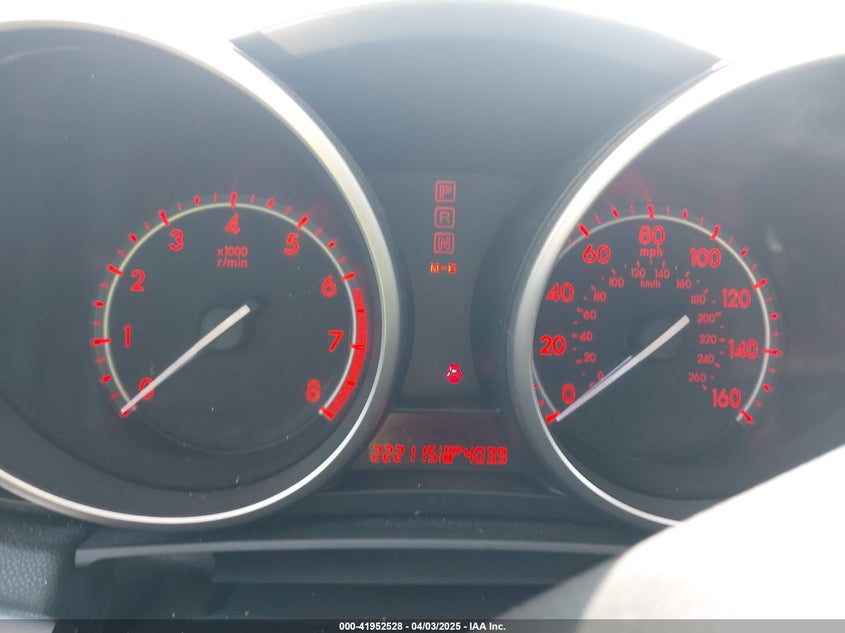 2007 MAZDA MAZDA3 VIN: JM1BK12F871667302