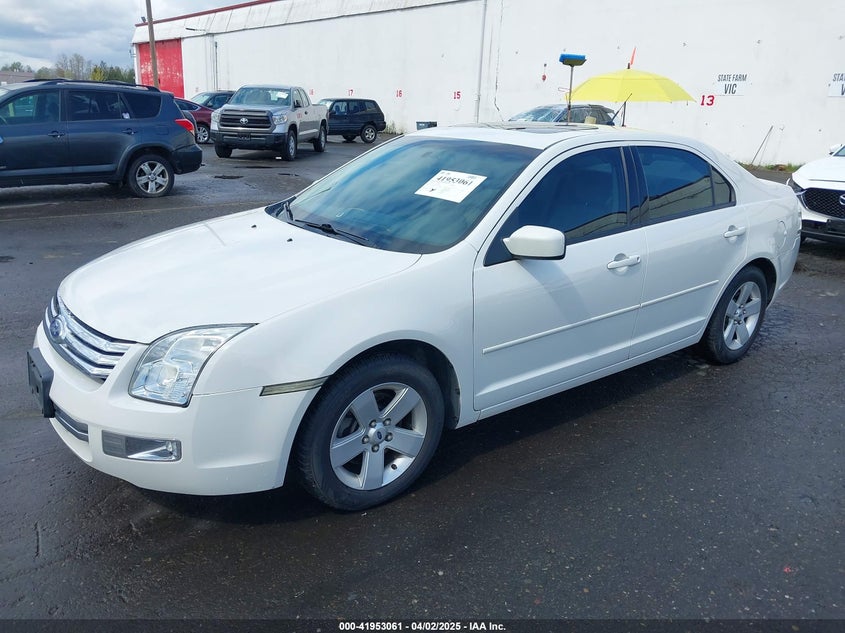 2008 FORD FUSION VIN: 3FAHP07Z38R107158