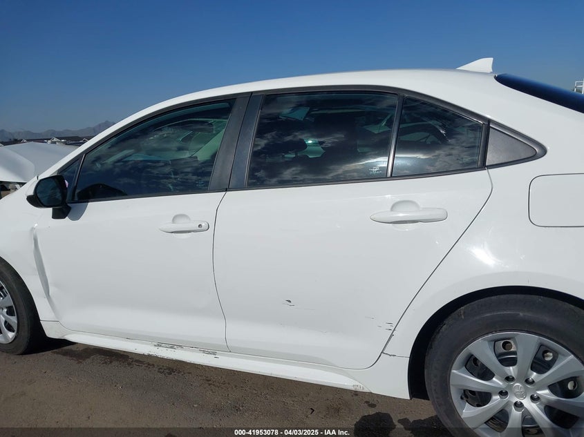 2020 TOYOTA COROLLA VIN: 5YFEPRAE4LP129949