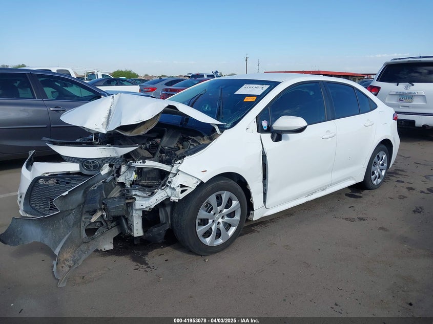 2020 TOYOTA COROLLA VIN: 5YFEPRAE4LP129949