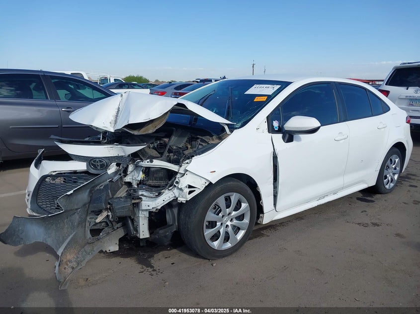 2020 TOYOTA COROLLA VIN: 5YFEPRAE4LP129949