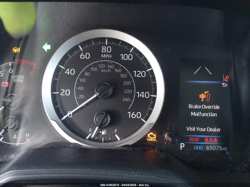 2020 TOYOTA COROLLA VIN: 5YFEPRAE4LP129949