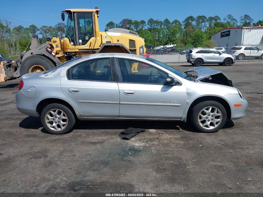 2001 Dodge Neon Se VIN: 1B3ES46C11D241828 Lot: 41953403