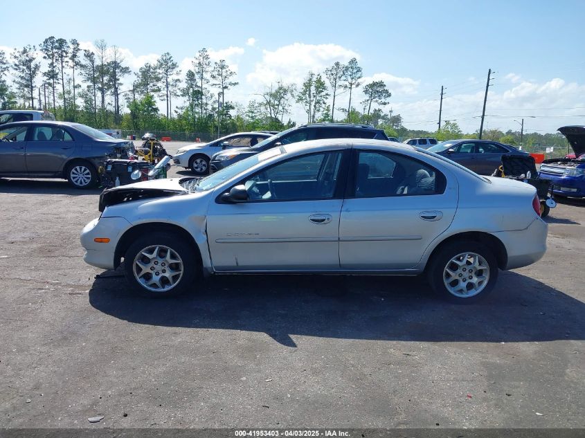 2001 Dodge Neon Se VIN: 1B3ES46C11D241828 Lot: 41953403