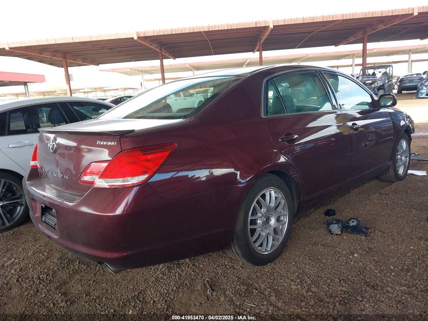 2006 TOYOTA AVALON VIN: 4T1BK36B36U161212