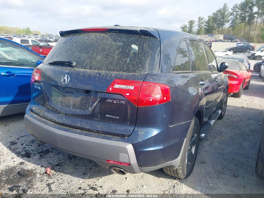 2009 ACURA MDX VIN: 2HNYD28769H504947