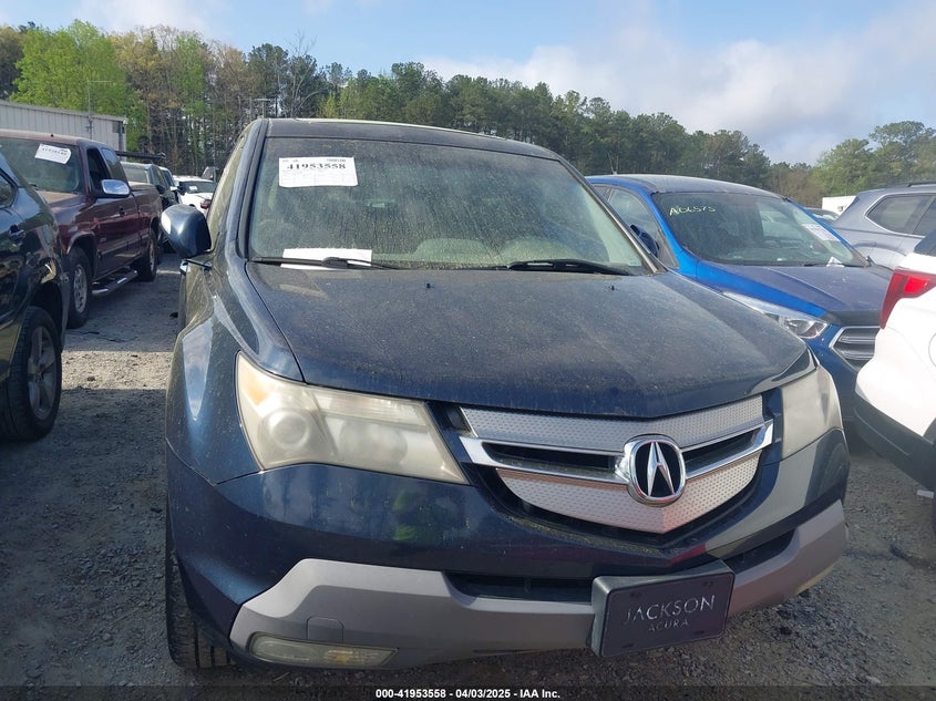 2009 ACURA MDX VIN: 2HNYD28769H504947