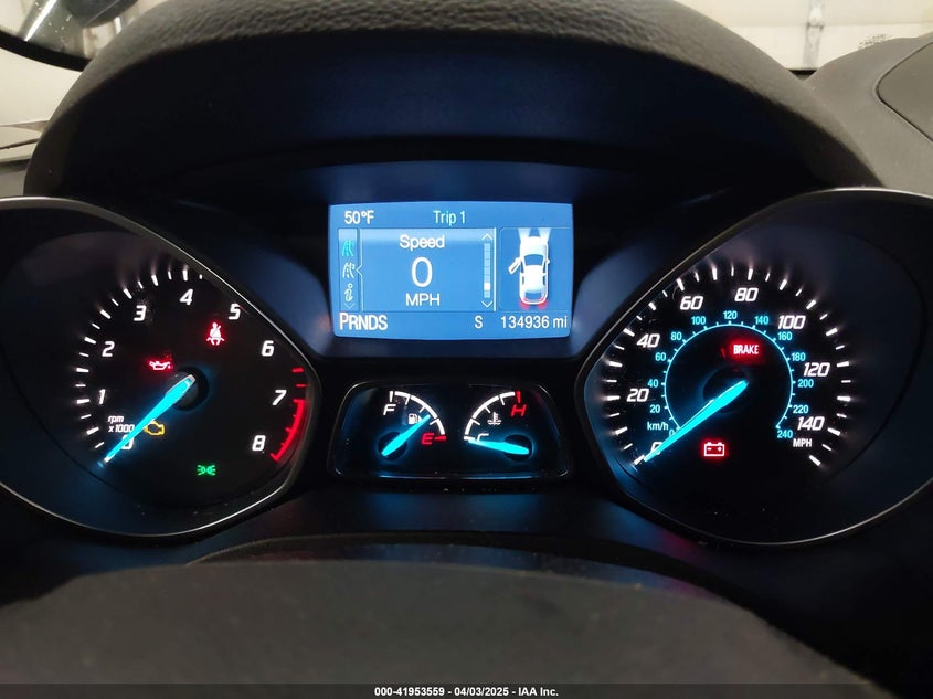 2014 FORD ESCAPE VIN: 1FMCU0GX4EUC50972