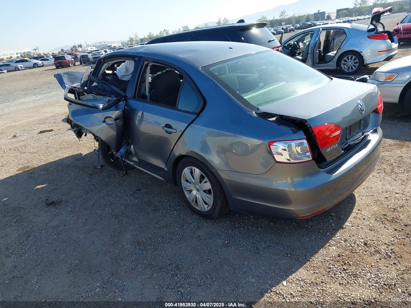 2013 VOLKSWAGEN JETTA 2.0L S - 3VW2K7AJ6DM366466