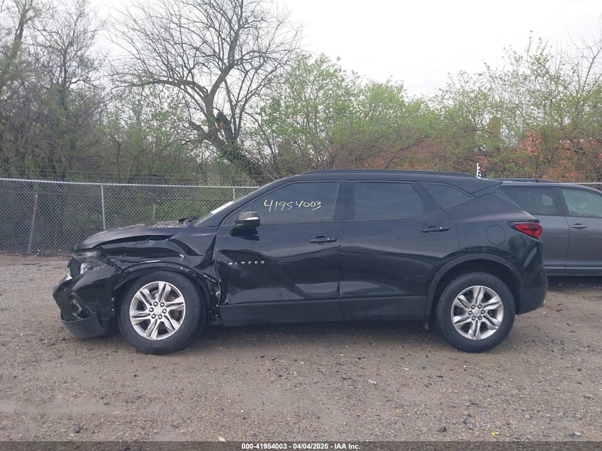 VIN 3GNKBCRS6LS699051 2020 CHEVROLET BLAZER FWD 2LT