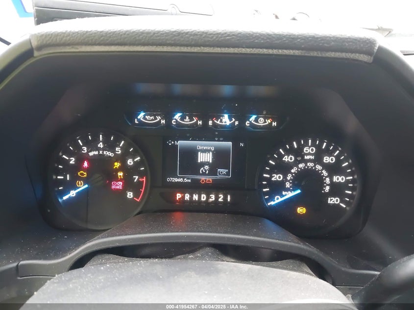 VIN 1FTEX1C82HKE48197 2017 FORD F-150 XL