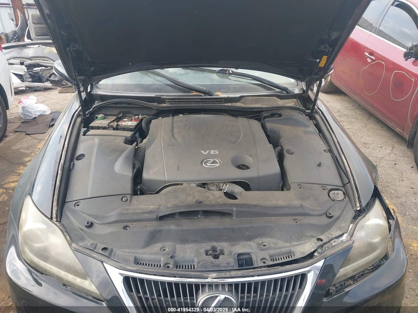 2012 LEXUS IS VIN: JTHCF5C21C5059182