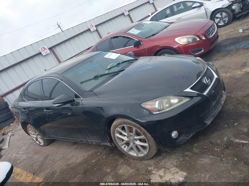2012 LEXUS IS VIN: JTHCF5C21C5059182