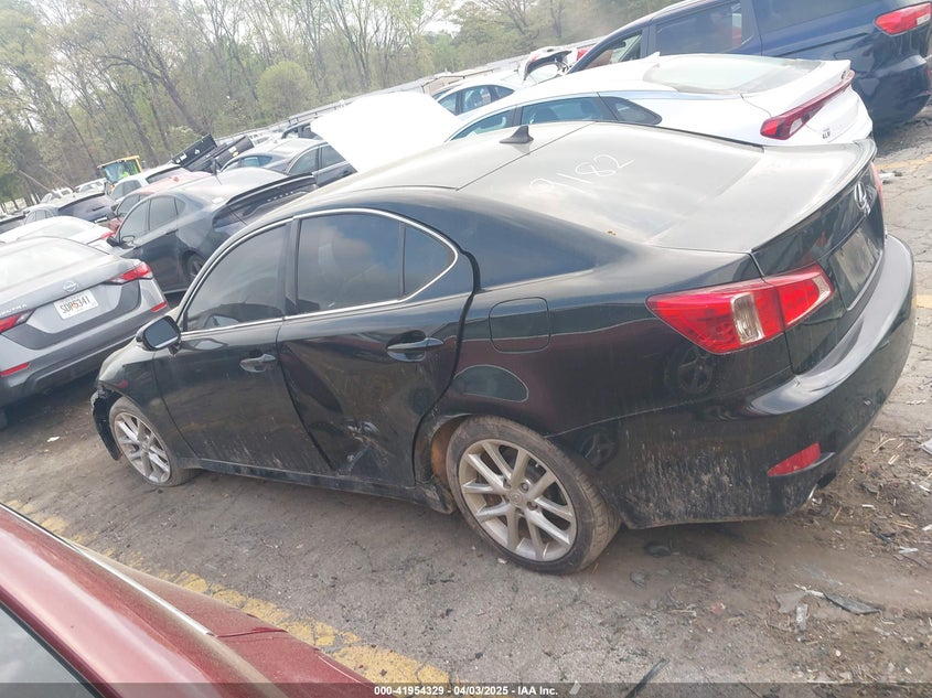 2012 LEXUS IS VIN: JTHCF5C21C5059182