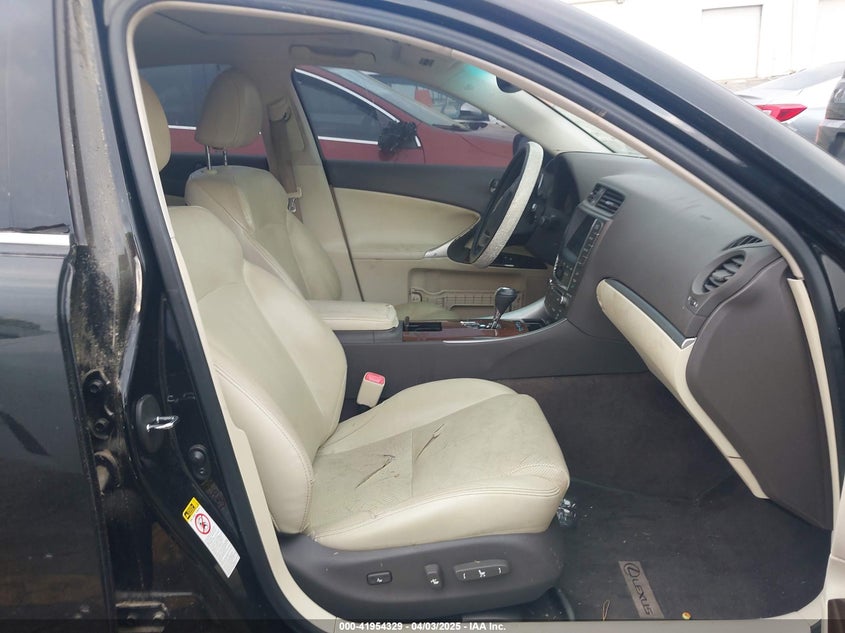 2012 LEXUS IS VIN: JTHCF5C21C5059182