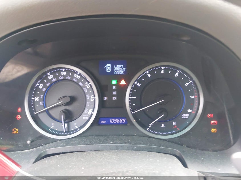 2012 LEXUS IS VIN: JTHCF5C21C5059182
