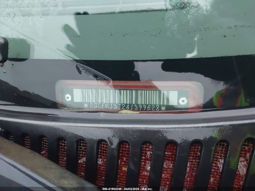 2004 Chevrolet Silverado 1500 Z71 VIN: 2GCEK13T241399628 Lot: 41954349