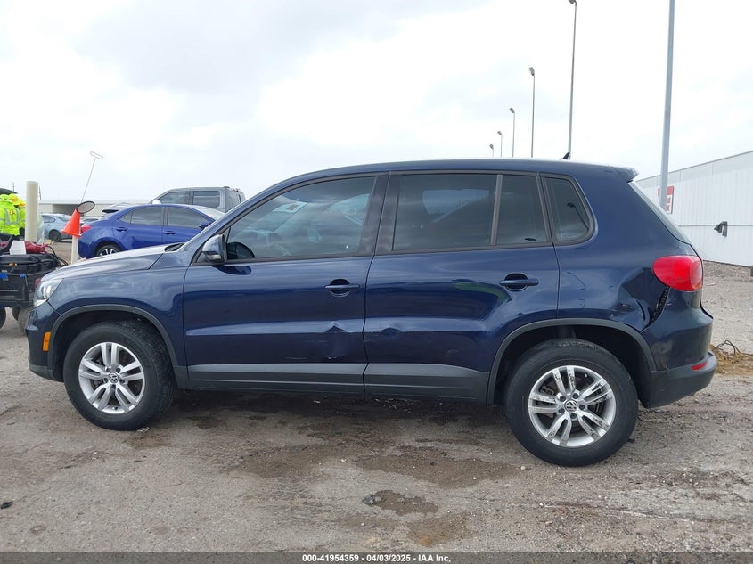 2013 VOLKSWAGEN TIGUAN S - WVGAV3AX9DW613283