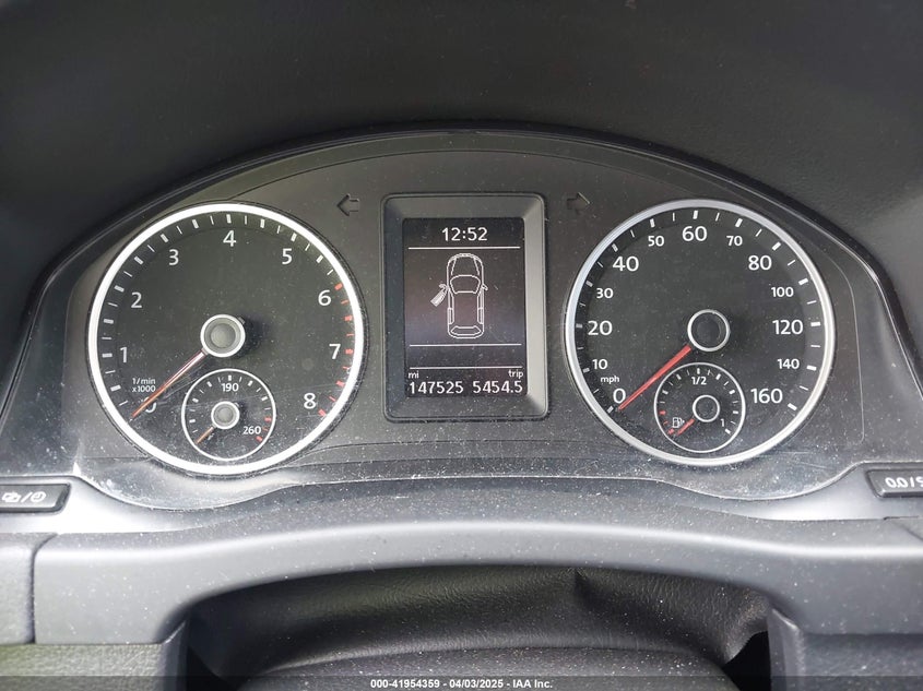 2013 VOLKSWAGEN TIGUAN S - WVGAV3AX9DW613283