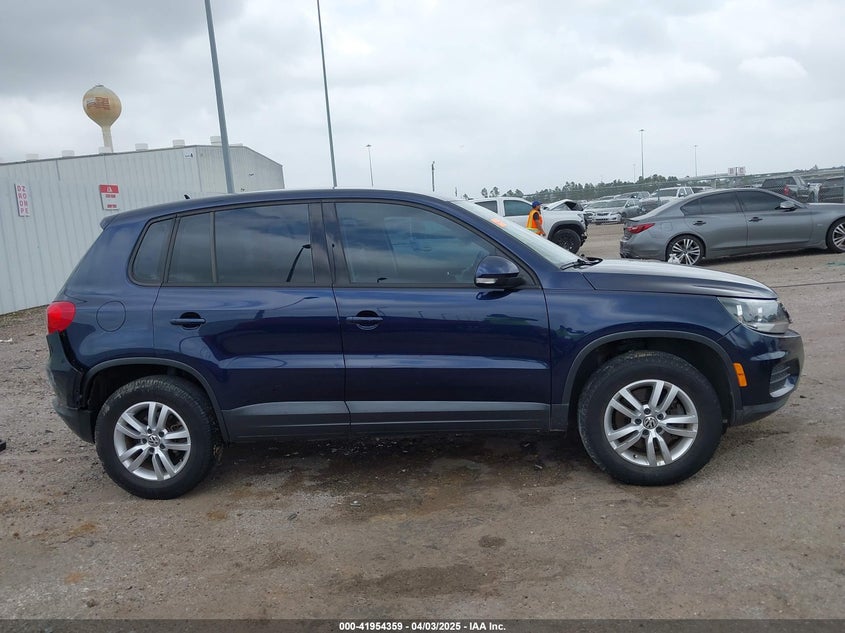 2013 VOLKSWAGEN TIGUAN S - WVGAV3AX9DW613283