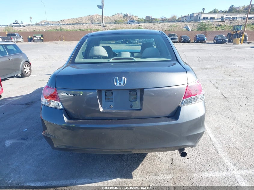 2009 HONDA ACCORD VIN: 1HGCP26339A078688