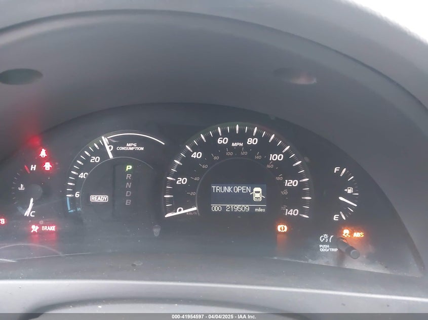 2008 TOYOTA CAMRY HYBRID VIN: 4T1BB46K18U053339