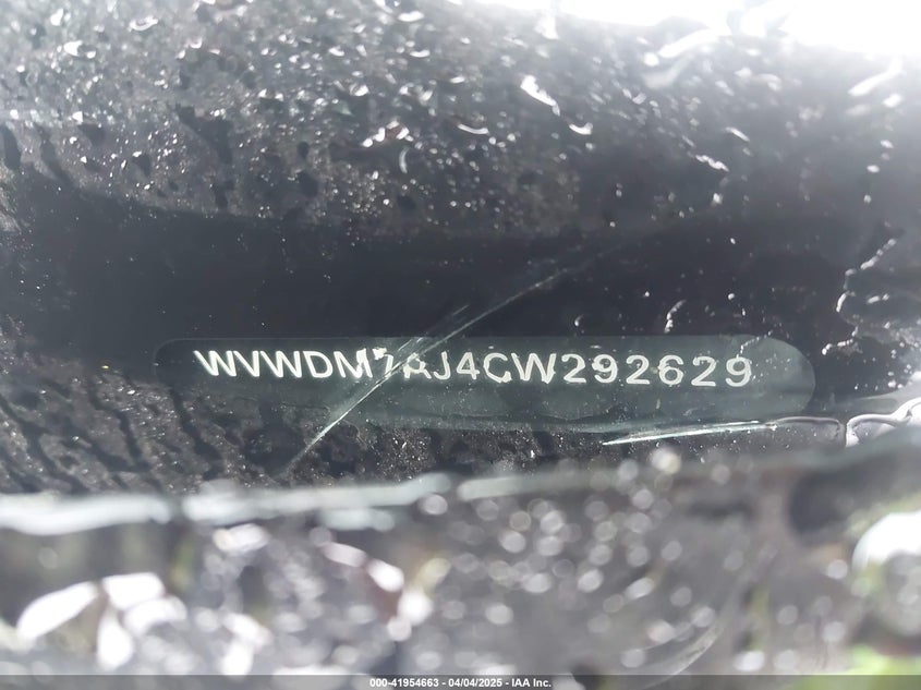 WVWDM7AJ4CW292629 2012 VOLKSWAGEN GOLF photo no. 9