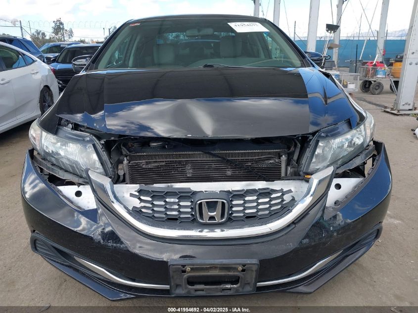 2014 Honda Civic Lx VIN: 2HGFB2F55EH27748 Lot: 41954692