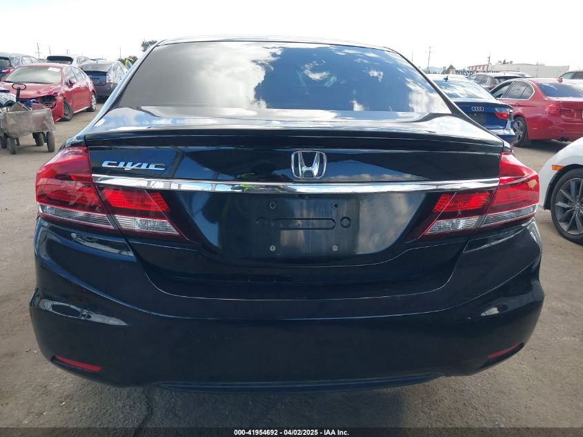 2014 Honda Civic Lx VIN: 2HGFB2F55EH27748 Lot: 41954692