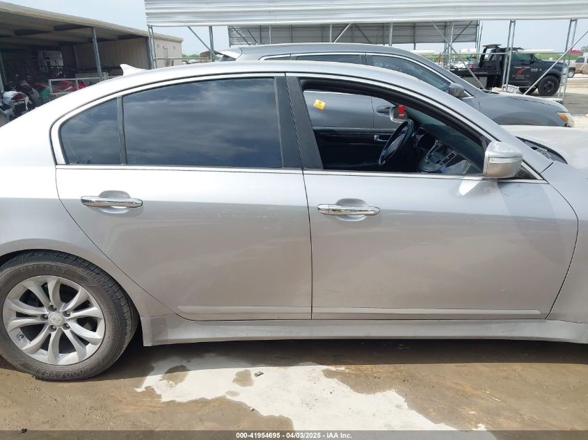 2013 Hyundai Genesis 3.8 VIN: KMHGC4DD5DM233358 Lot: 41954695