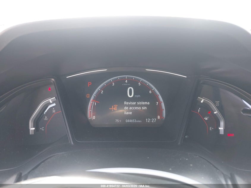 2021 HONDA CIVIC VIN: SHHFK7H44MU402906