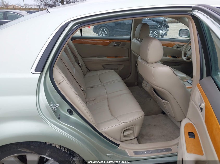 2007 TOYOTA AVALON VIN: 4T1BK36BX7U228292