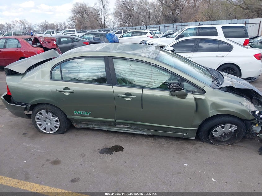 2008 HONDA CIVIC VIN: 1HGFA46538L000667