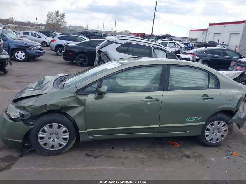 2008 HONDA CIVIC VIN: 1HGFA46538L000667
