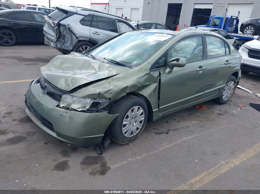 2008 HONDA CIVIC VIN: 1HGFA46538L000667