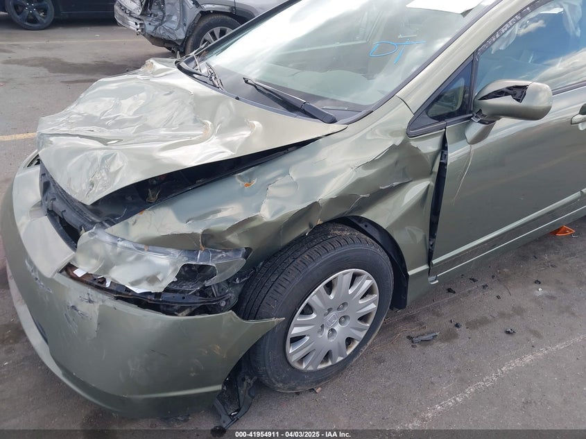 2008 HONDA CIVIC VIN: 1HGFA46538L000667