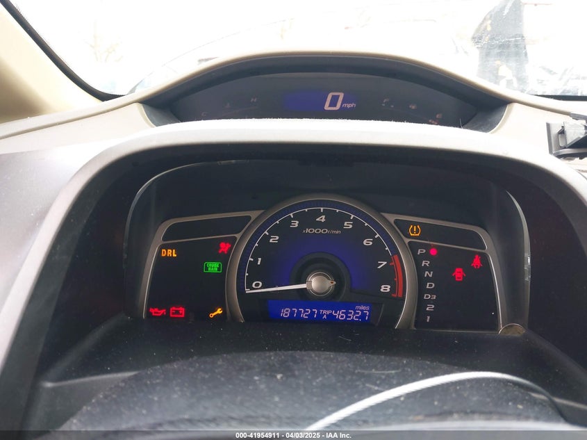 2008 HONDA CIVIC VIN: 1HGFA46538L000667