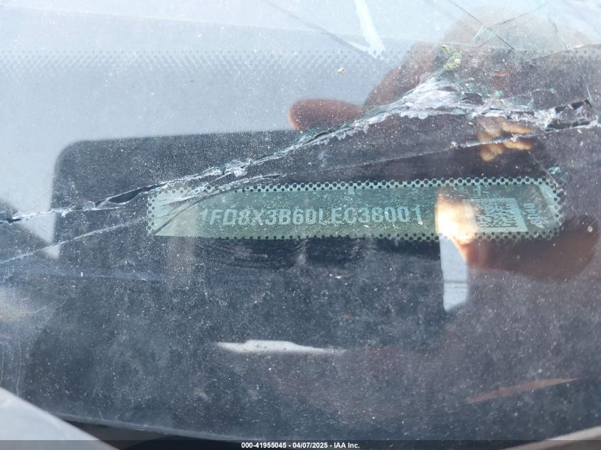 2020 Ford F-350 Xl VIN: 1FD8X3B60LEC38001 Lot: 41955045