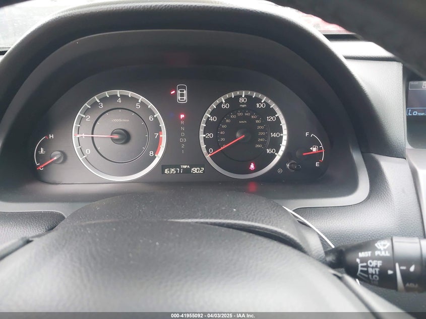 2011 HONDA ACCORD VIN: 5KBCP3F84BB004274