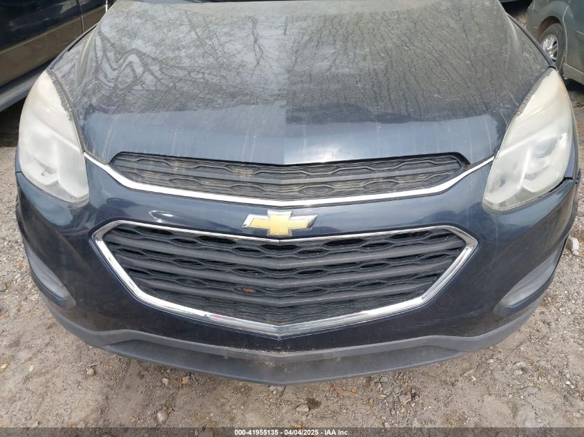2016 Chevrolet Equinox Ls VIN: 2GNALBEK7G6244884 Lot: 41955135
