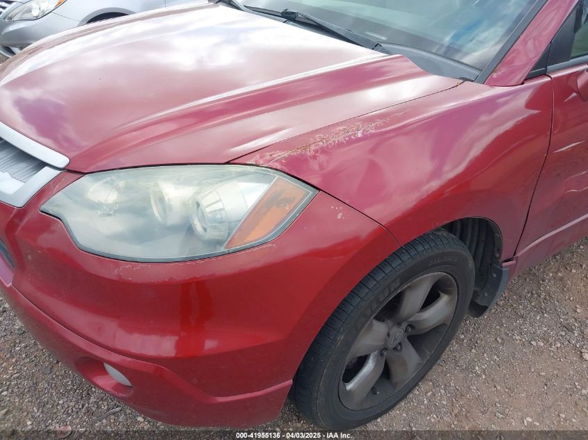 2007 Acura Rdx VIN: 5J8TB18207A005661 Lot: 41955136