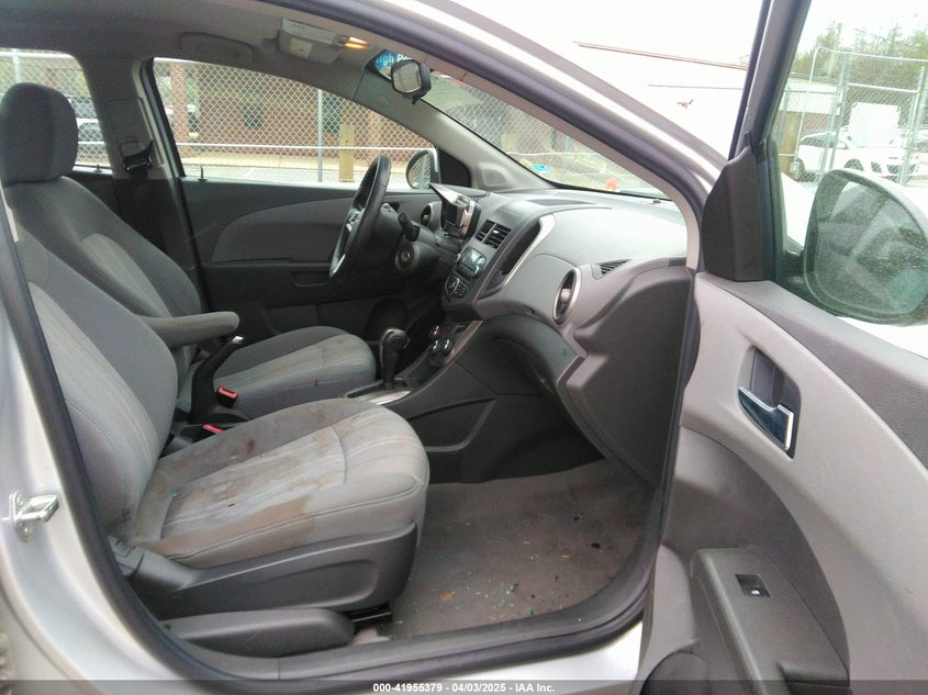 2012 CHEVROLET SONIC VIN: 1G1JC6SH0C4104592