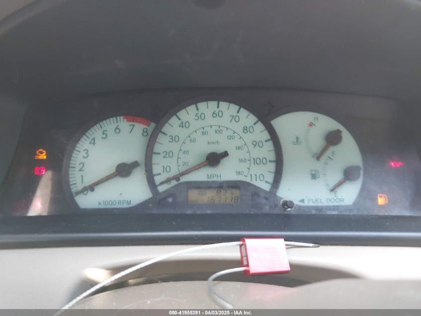 2003 Toyota Corolla Le VIN: 1NXBR32E93Z134989 Lot: 41955391